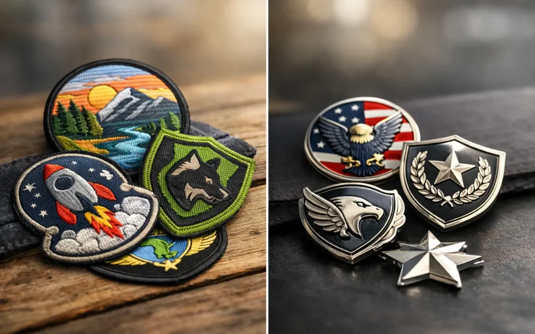 Embroidered Patches vs Badges: Which Fits?